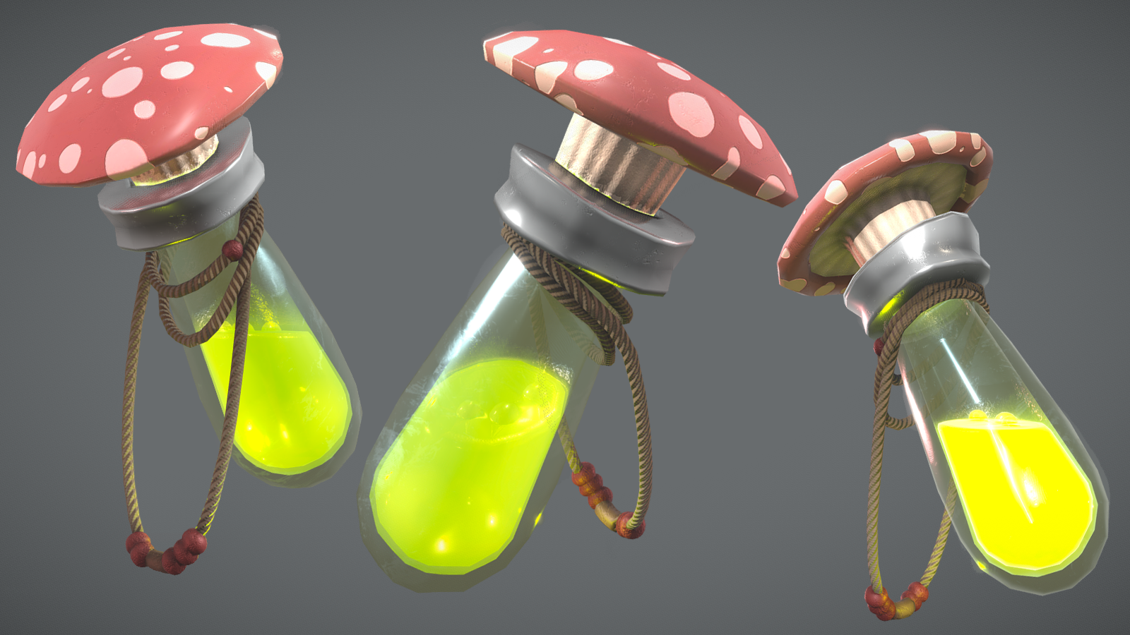 Mushroom Vial